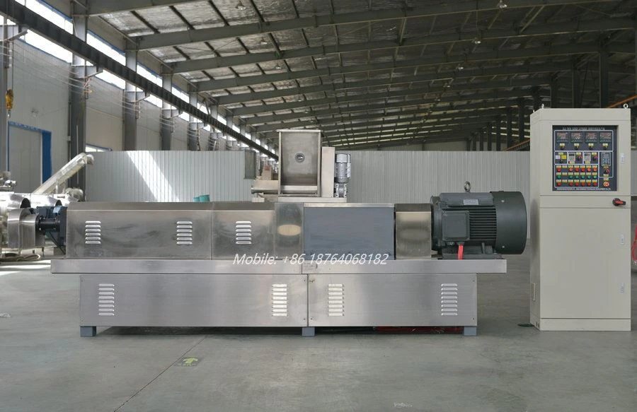 puffing twin screw extruder