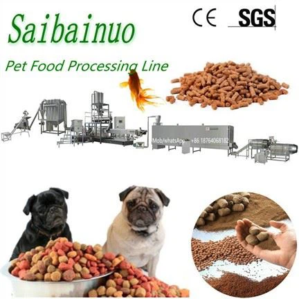 Linie de prelucrare a hranei pentru animale de companie