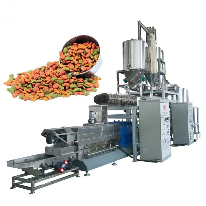 Factory Dog Cat Bird Pet Food Making Equipment Machine Line factory