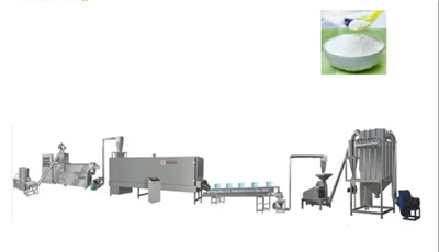 Mașină de prelucrare a alimentelor pentru bebeluși Extruder de pulbere de nutriție